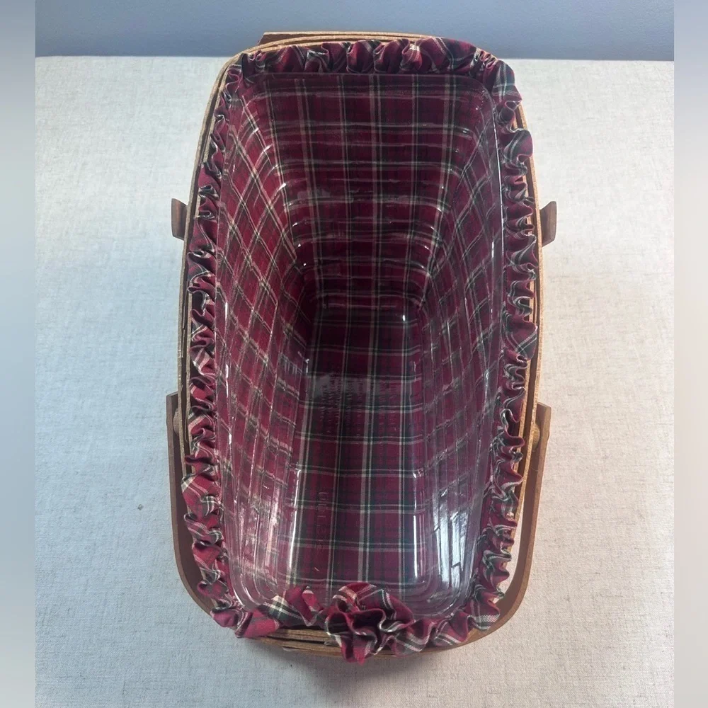 Longaberger 1991 Yuletide Traditions Sleigh Basket